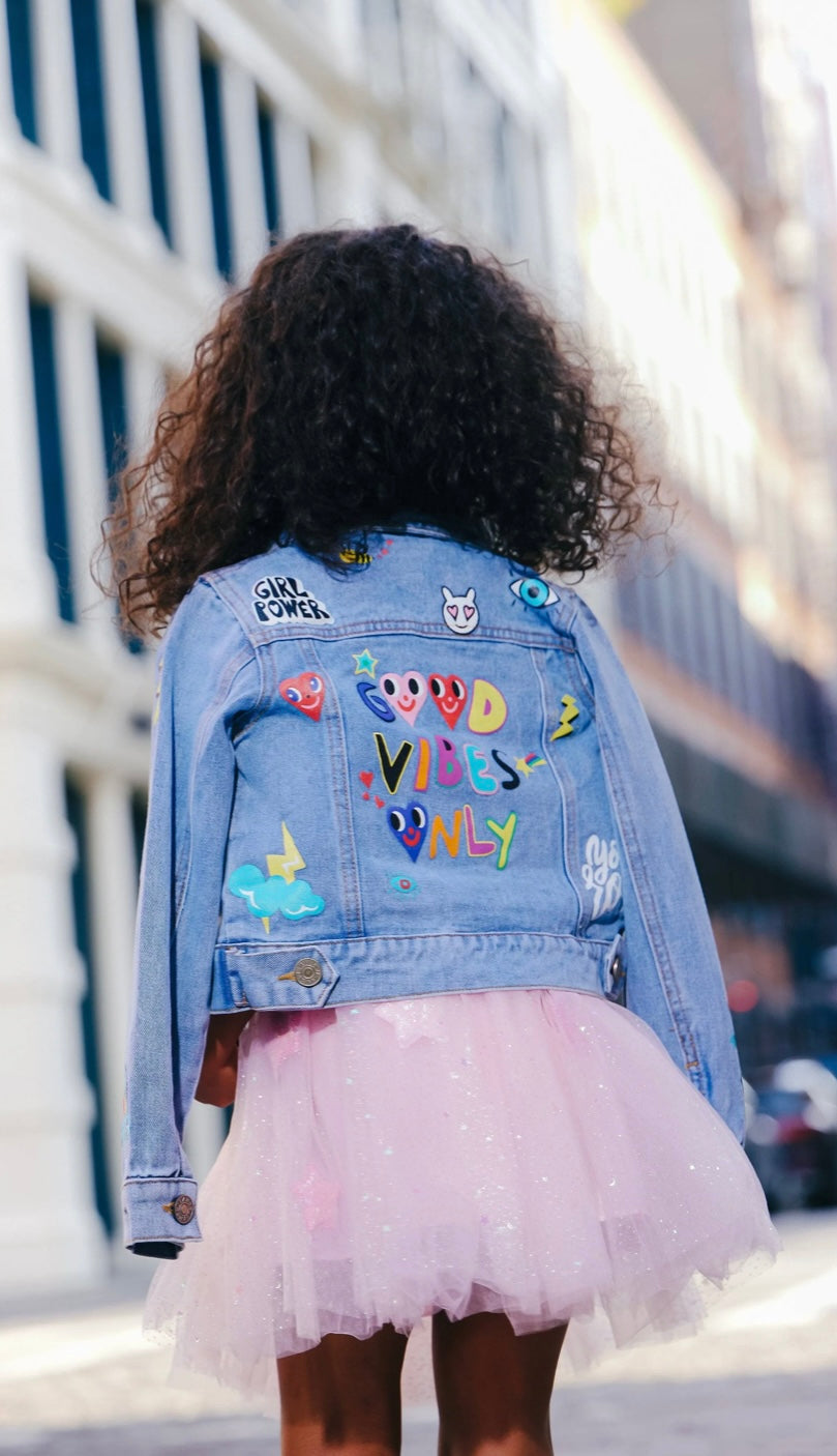 YOU ROCK PAINTED DENIM - Lola and the Boys