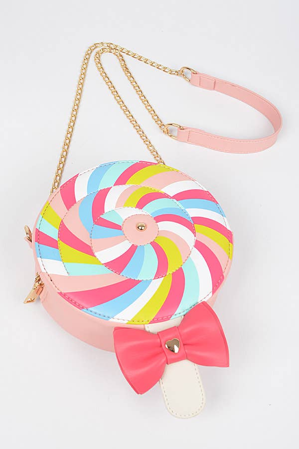 Sweet Lollipop Candy Clutch Bag
