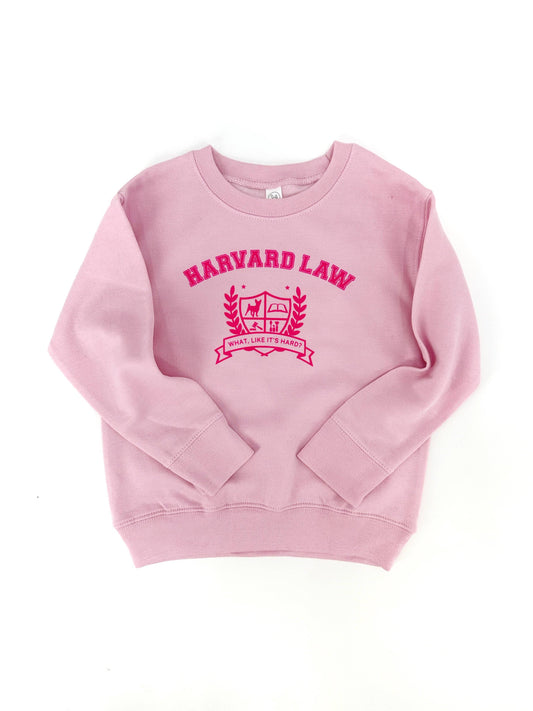 Harvard Law Sweatshirt For Girls, Funny Movie Clothing