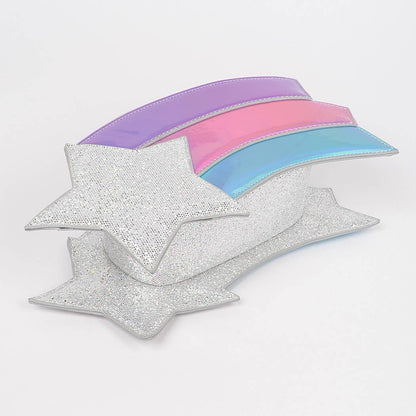 Glitter Star Clutch Purse