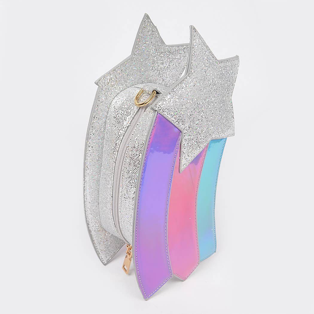 Glitter Star Clutch Purse