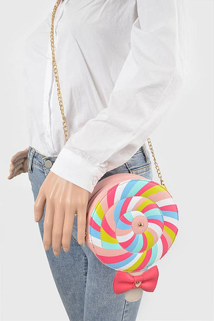 Sweet Lollipop Candy Clutch Bag