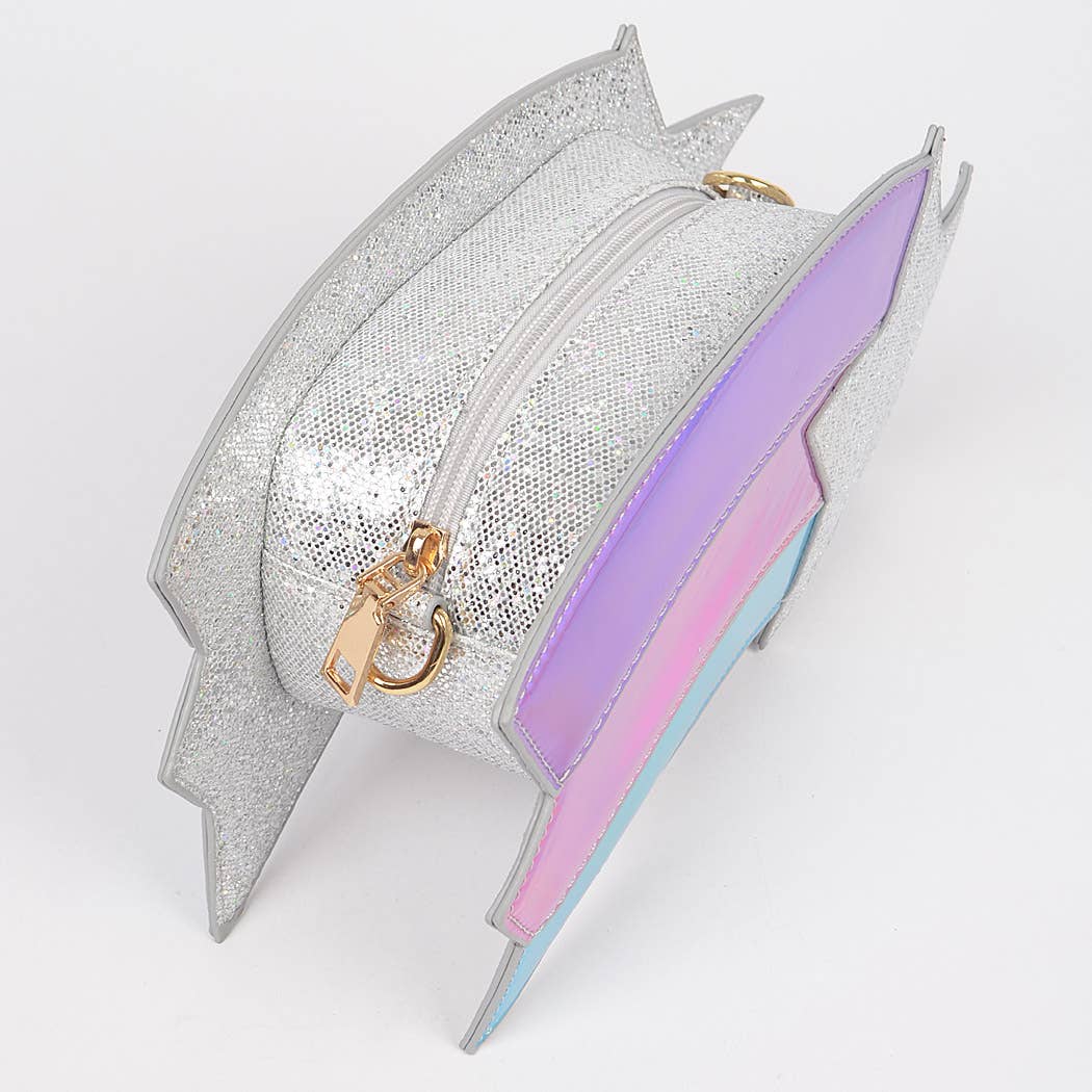 Glitter Star Clutch Purse