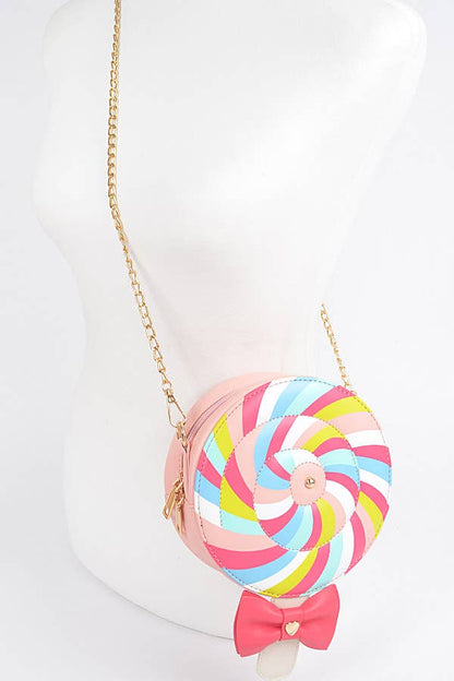 Sweet Lollipop Candy Clutch Bag