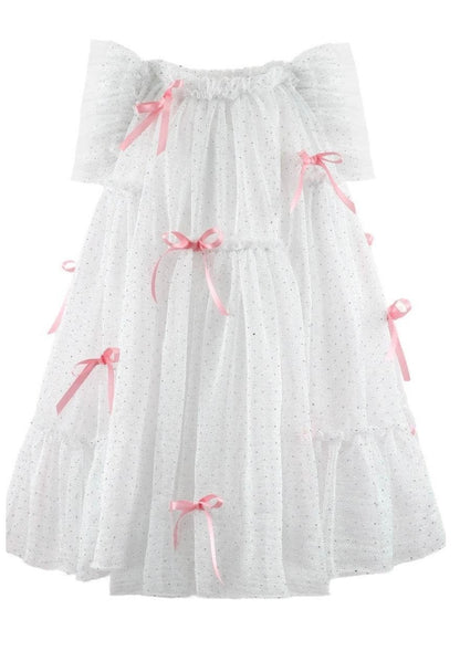 JOLIE BOW SHIMMER DRESS