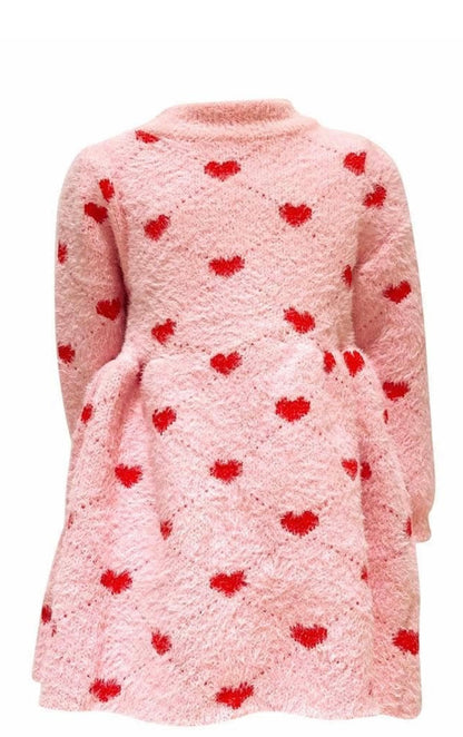 SWEETHEART SWEATER DRESS