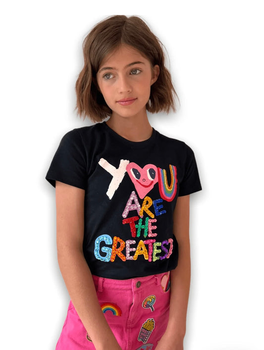 YOU ARE THE GREATEST GEM T SHIRT - Lola and the boys