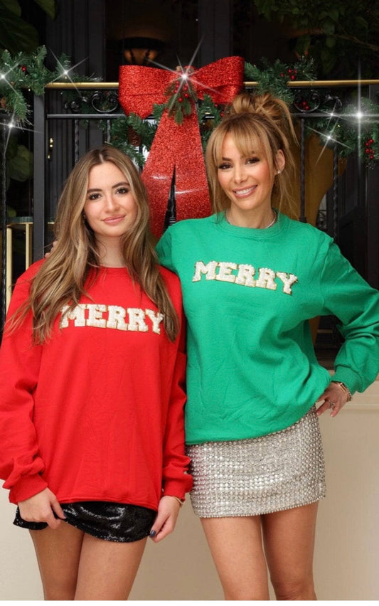 WOMEN'S MERRY PEARL SWEATSHIRT