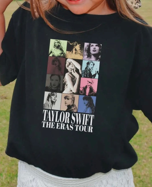 Woman’s The Eras Tour Graphic Tee Black