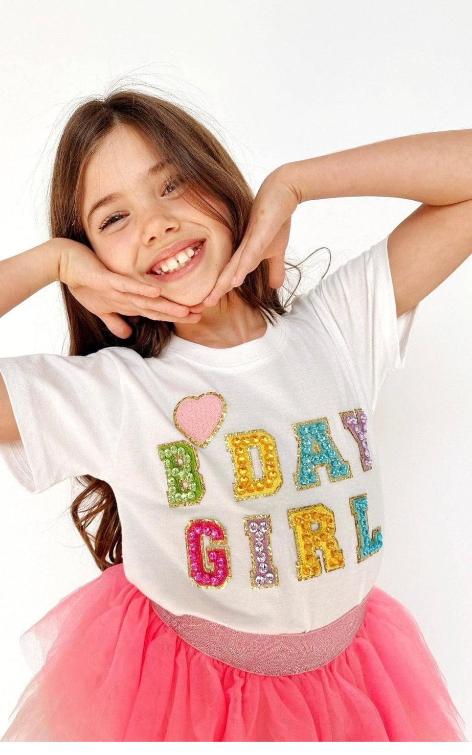 BIRTHDAY GIRL GEM T-SHIRT -Lola and the Boys