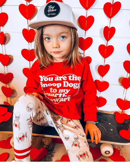 Snoop to my Martha © | Kids + Adult Valentines Sweatshirt